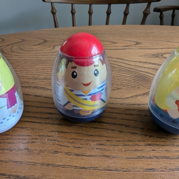 Weeble Wobbles lot of 3. GUC. - Picture 5 of 8